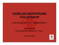 ESSELEN-NORTHRAND CHLOORKOP - Eskom