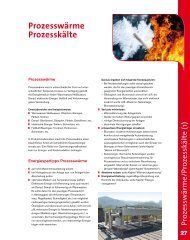 Prozesswärme Prozesskälte