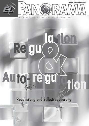 Regulierung und Selbstregulierung - European Lotteries