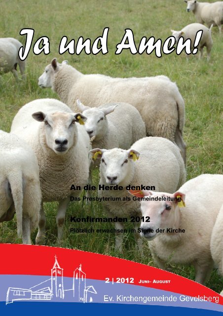 Gemeindebrief 2 2012 Der Evangelischen Kirchengemeinde