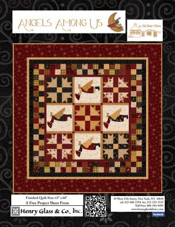 Angels Among Us Quilt - Henry Glass & Co