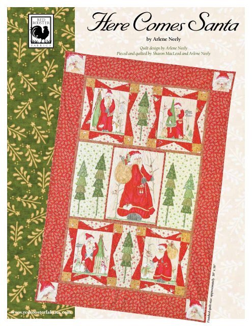 Here Comes Santa - Quilt-n-Bee