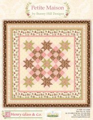 Petite Maison Cover page - Fat Quarter Shop