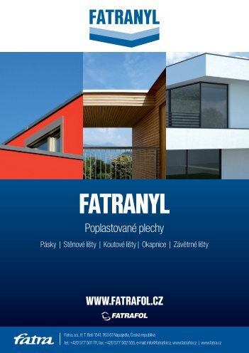 fatranyl-letak - Fatrafol
