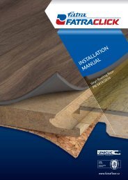 INSTALLATION MANUAL - Fatra