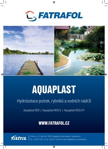 Aquaplast 805 - Fatrafol