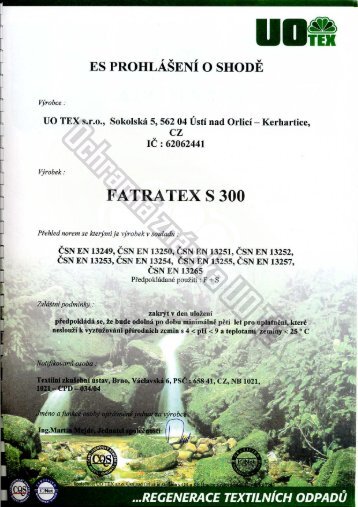 Fatratex S 300 - Fatran