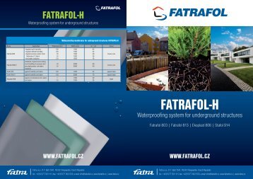 Leaflet FATRAFOL-H