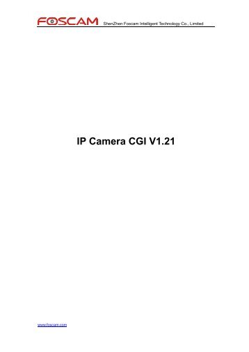 IP Camera CGI v1.21-MJPG