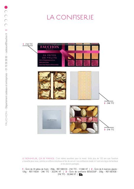 Offrir 2012-13 (Cadeaux d'affaires) - Fauchon