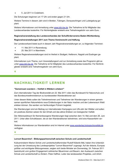 Infodienst Eltern 53 (PDF) - Faust Schule Knittlingen