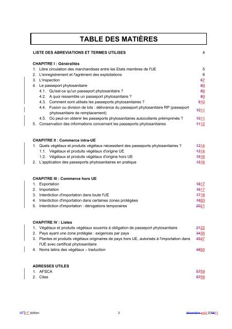 GUIDE D'UTILISATION PASSEPORT PHYTOSANITAIRE - Favv