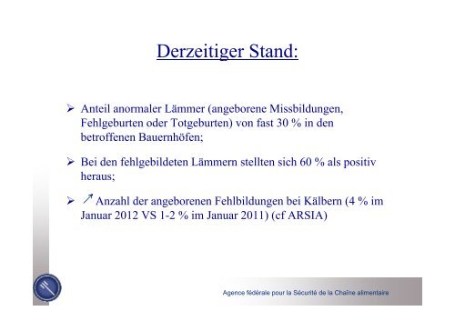 Schmallenberg Krankheit - Favv