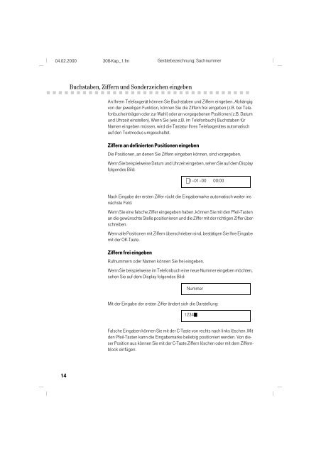 BDA Telekom T-Fax 308 deutsch - Fax-Anleitung.de