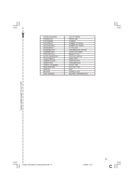 T-Fax 307P Das Normalpapierfax mit ... - Fax-Anleitung.de