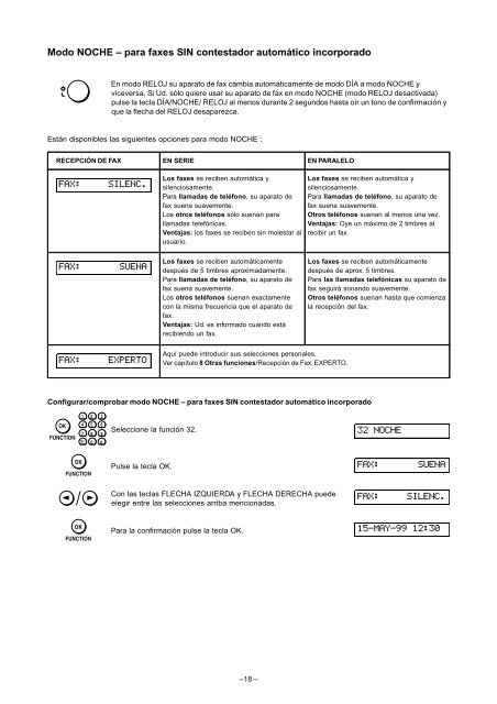 Philips HFC 141/171 E Manual - Fax-Anleitung.de