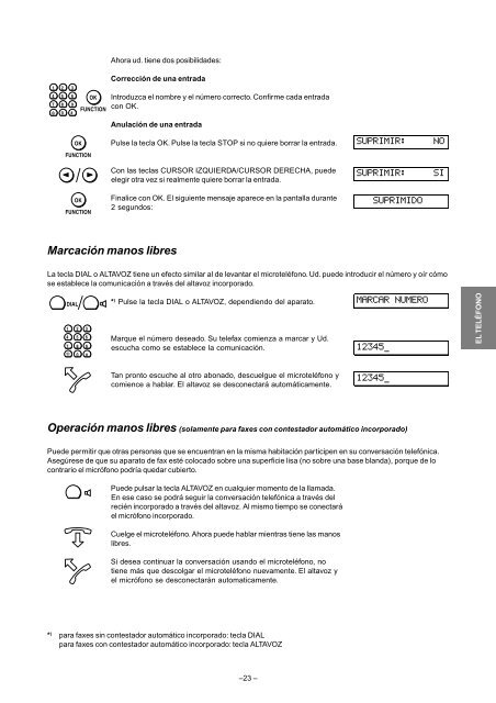 Philips HFC 141/171 E Manual - Fax-Anleitung.de