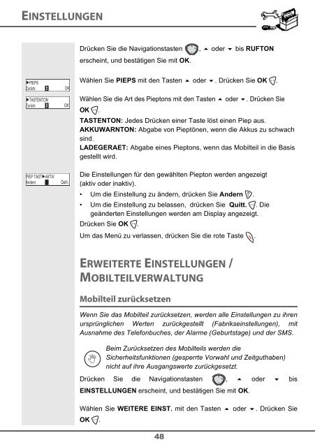 BDA D50T / D50V - Fax-Anleitung.de