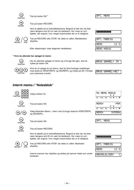 Brugervejledning - Fax-Anleitung.de