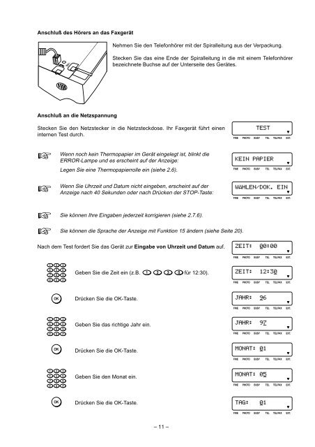 Bedienungsanleitung - leicht gemacht I ALLES ... - Fax-Anleitung.de