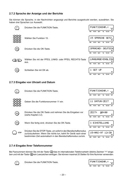 Bedienungsanleitung - leicht gemacht I ALLES ... - Fax-Anleitung.de