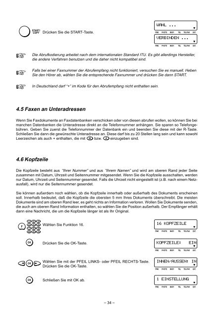 Bedienungsanleitung - leicht gemacht I ALLES ... - Fax-Anleitung.de