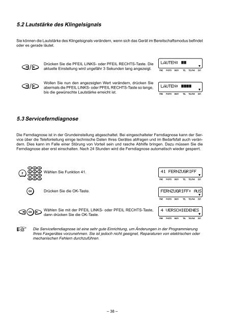 Bedienungsanleitung - leicht gemacht I ALLES ... - Fax-Anleitung.de