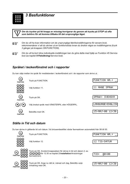 Philips PPF241/271 S Manual - Fax-Anleitung.de