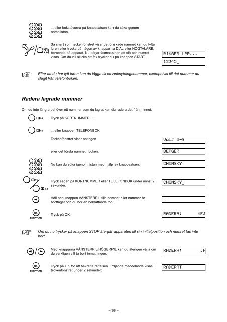 Philips PPF241/271 S Manual - Fax-Anleitung.de