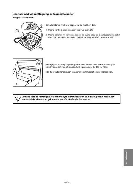 Philips PPF241/271 S Manual - Fax-Anleitung.de