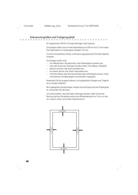 7 )D[ 3$ 0$,/ - Fax-Anleitung.de