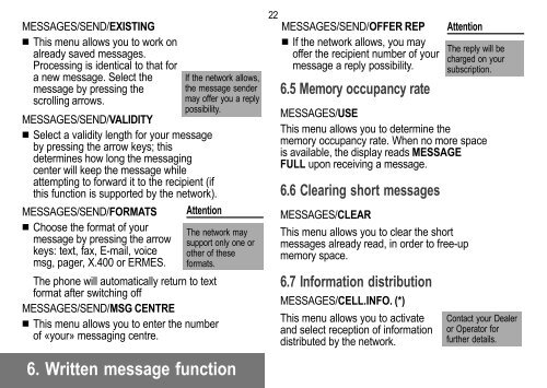 ENGLISH 910 912 916 919 920 922 926 929 - Fax-Anleitung.de