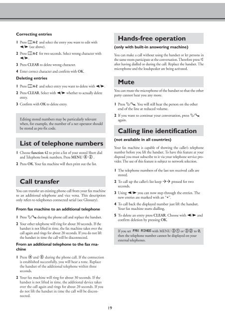 Magic2 Voice GB Manual - Fax-Anleitung.de