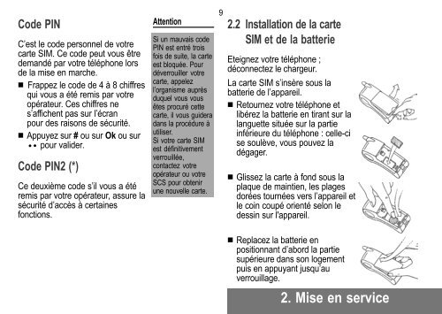 FRANÇAIS MW 932 MW 939 MW 942 MW 949 ... - Fax-Anleitung.de