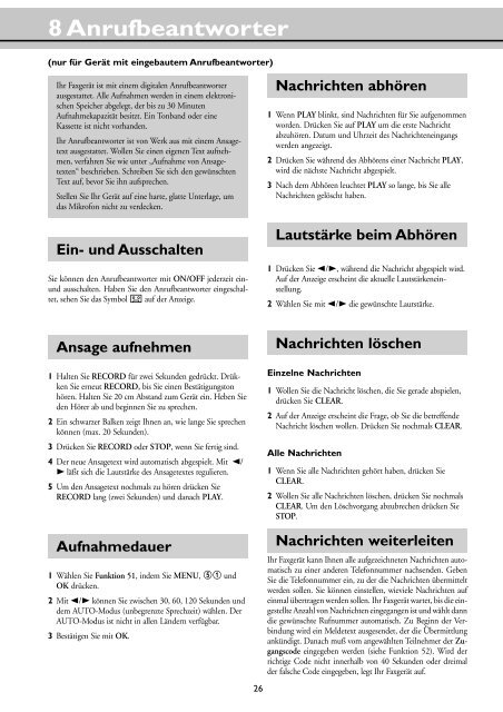 Kurzübersicht - Fax-Anleitung.de