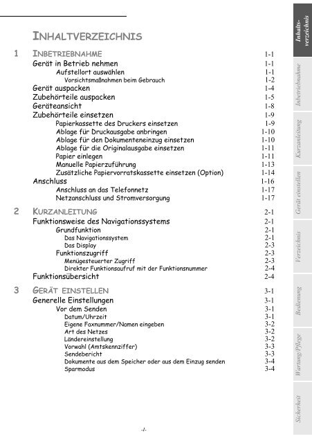 BDA Laserpro 341 deutsch - Fax-Anleitung.de