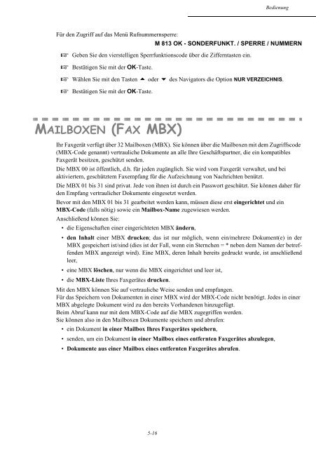 BDA Laserpro 341 deutsch - Fax-Anleitung.de