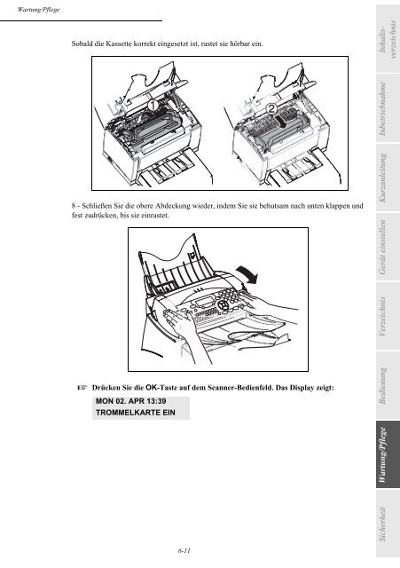 BDA Laserpro 341 deutsch - Fax-Anleitung.de