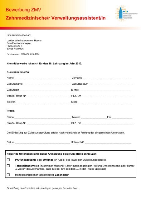 Adobe Acrobat Document - Fortbildungsakademie Zahnmedizin ...