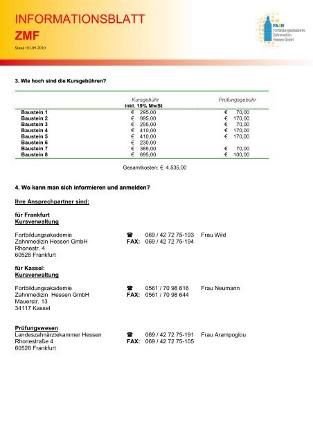 Adobe Acrobat Document - Fortbildungsakademie Zahnmedizin ...