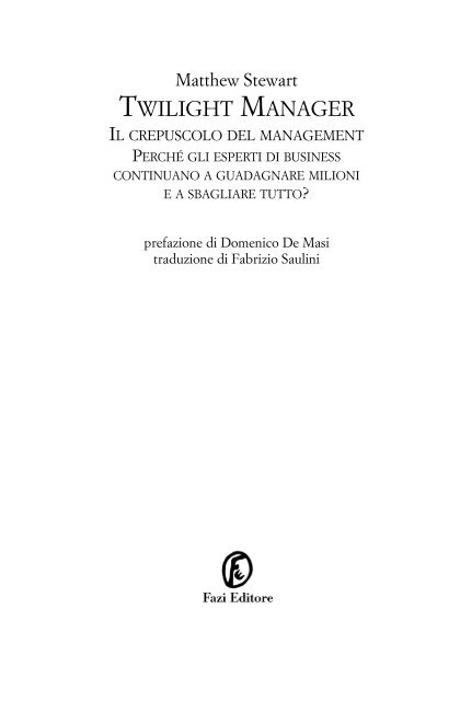 Versione PDF - Fazi Editore
