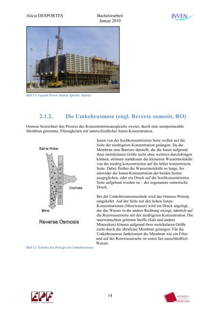 Bachelorarbeit : Integration einer Meerwasserentsalzungsanlage in ...