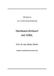 Hardware-Entwurf mit VHDL