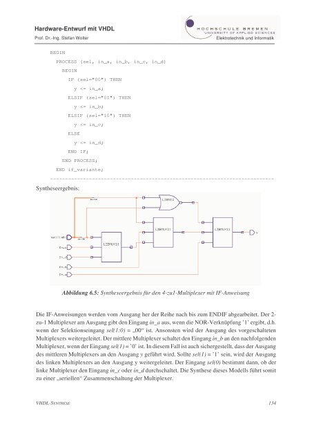 Hardware-Entwurf mit VHDL