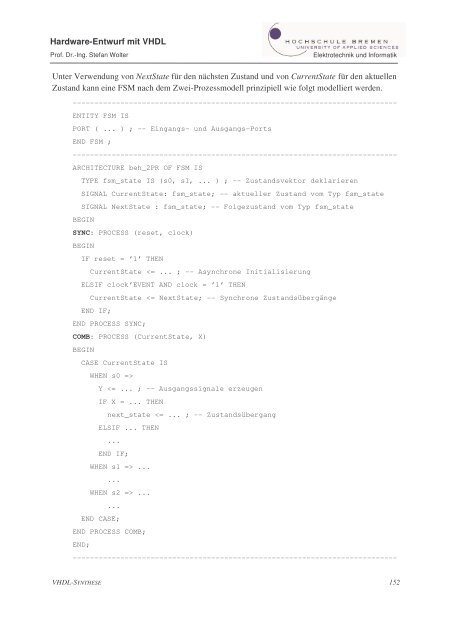 Hardware-Entwurf mit VHDL