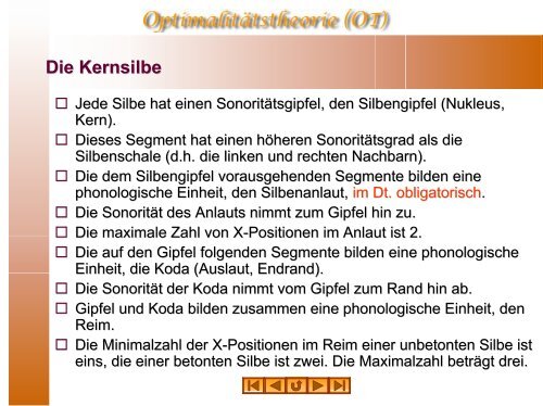 Silbenphonologie des Deutschen