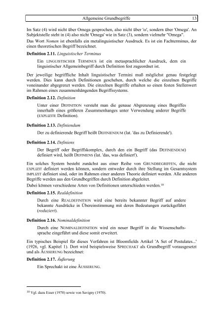 Mathematische und logische Grundlagen der Linguistik