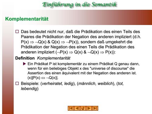 Paradigmatische Bedeutungsrelationen