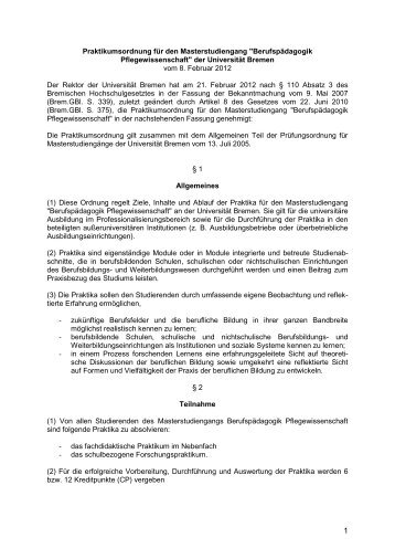 vom 08.02.2012 (application/pdf 114.4 KB) - Universität Bremen