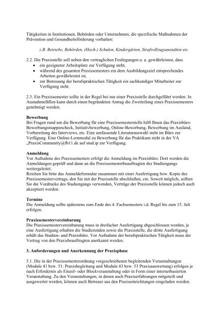 Leitfaden für Praxissemester (09.2009) (application/pdf 49.3 KB)